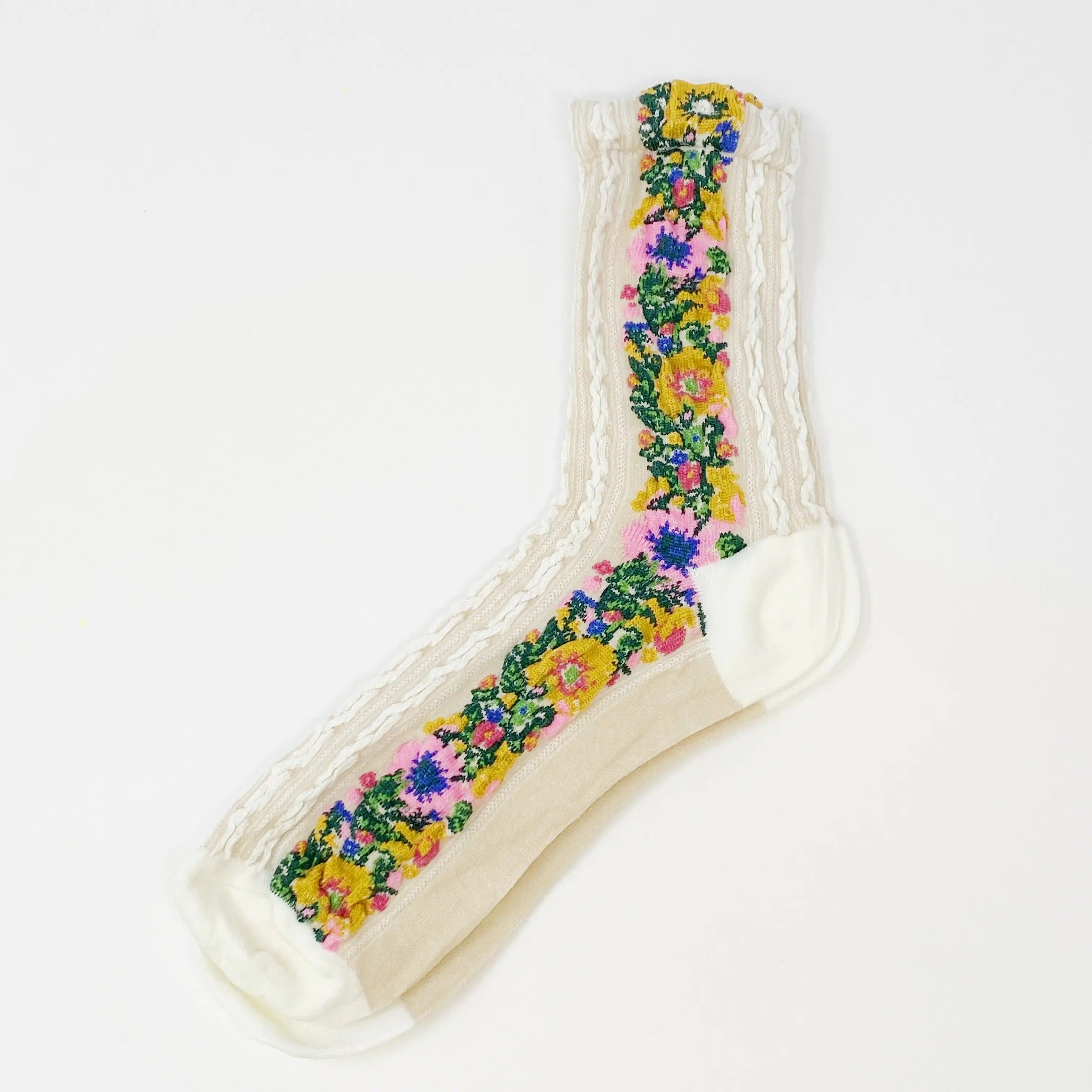 Noble Floral Beauty Socks - My Store