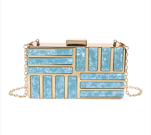 Stylish Square Acrylic Clutch Bag for Women - My Store