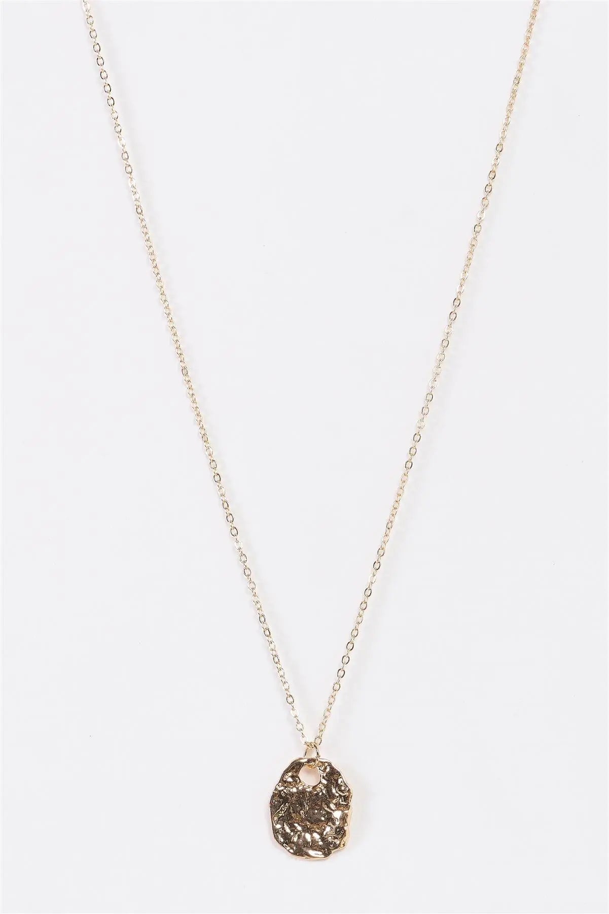 Gold Irregular Vintage Geometry Pendant Necklace - My Store