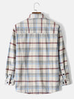 Plato White Plaid Long Sleeve - My Store