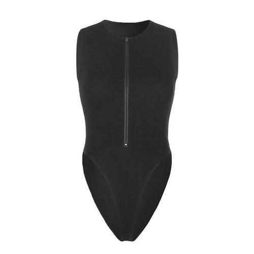 Zipper Bodysuit - My Store