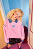 Harajuku Applique Casual Pullover Sweatshirt Women,Winter Patchwork - My Store