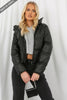 PU Boxy Puffer Jacket - My Store