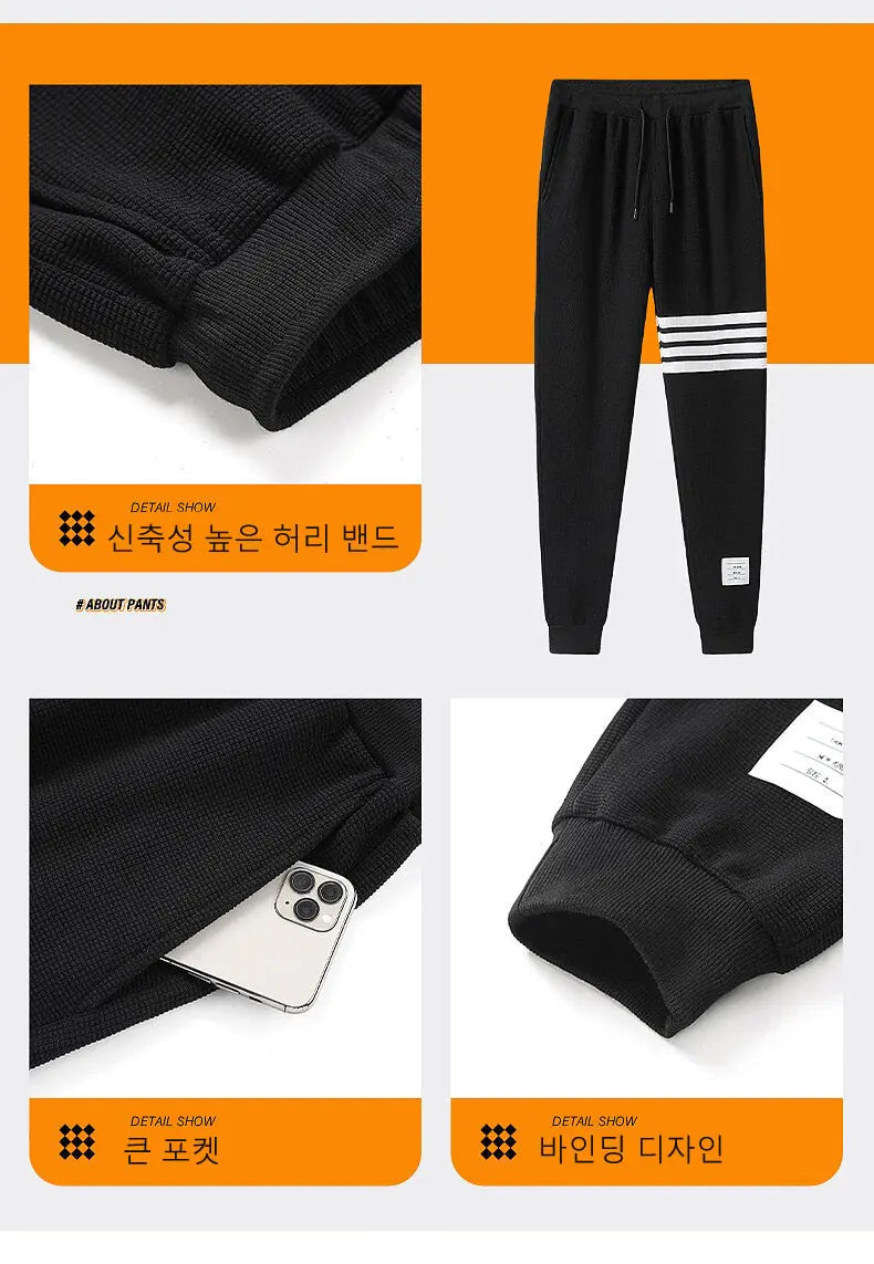 2023 Tracksuit Men 3-Piece Set - My Store