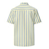 Mellow Yellow & Marlin Blue Striped Button-Down Camp Shirt - My Store