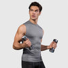 Men's Compression Sleeveless Shirt For Bodybuilding & Running