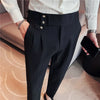 Men Spring Autumn High-Quality Business Suit Trousers - My Store