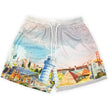 Summer New men short pant Rose Design Casual