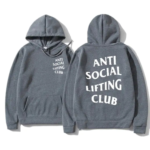 Anti Social Lifting Club Hoodies - My Store