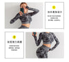 3pcs Women Carmful Camo Yoga Set Women Seamless Fitness Yoga Bra Sport - My Store