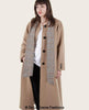 SCARPIA - Wool & Cashmere Overcoat With Scarf Detail - My Store