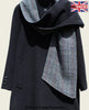 SCARPIA - Wool & Cashmere Overcoat With Scarf Detail - My Store