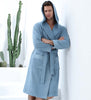 Men's Luxury Turkish Cotton Terry Cloth Robe with Hood - My Store