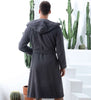 Men's Luxury Turkish Cotton Terry Cloth Robe with Hood - My Store