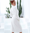 Women's Turkish Cotton Terry Kimono Robe - Luxurious Terry Cloth - My Store