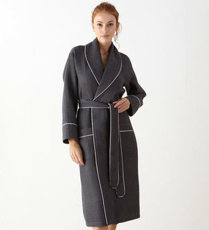 Women's Full Length Waffle Hotel Robe - My Store