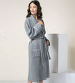 Women's Full Length Waffle Hotel Robe - My Store