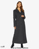 Slim Fit Wool Blend Longline Maxi Coat (1816) - My Store