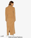 Slim Fit Wool Blend Longline Maxi Coat (1816) - My Store