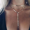 Three Layer Lariat Necklace - My Store