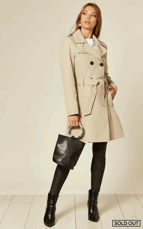 Spring/Summer Military Double Breasted Trench Coat (9049-SP) - My Store