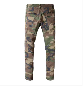 Camouflage Ripped Jeans - My Store