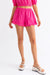 Hot Pink High Waist Ruffle Shorts