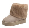 Cozy Plush Mid-Tube Snow Boots - My Store