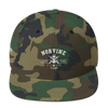 Tattoo Anchor Wool Blend Snapback (Camo) - My Store