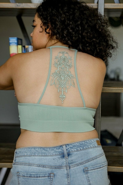 Tattoo Back Bralette - My Store