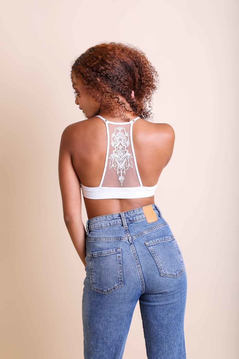 Tattoo Back Bralette - My Store