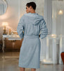 Men's Luxury Turkish Cotton Terry Cloth Robe with Hood - My Store