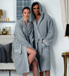 Women's Hooded Turkish Cotton Terry Cloth Robe - My Store