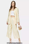 Topshop Womens Single Breasted Blazer & Trouser 2 Piece Suit - My Store