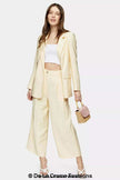 Topshop Womens Single Breasted Blazer & Trouser 2 Piece Suit - My Store