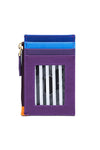 Case Look Women's Purple Zippered Card Holder Sophie 06 - My Store