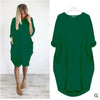 Maternity Loose Sleeve Dress