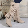 VelvetEdge Stiletto Boots - My Store