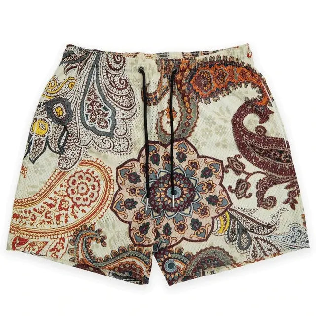 Summer New men short pant Rose Design Casual