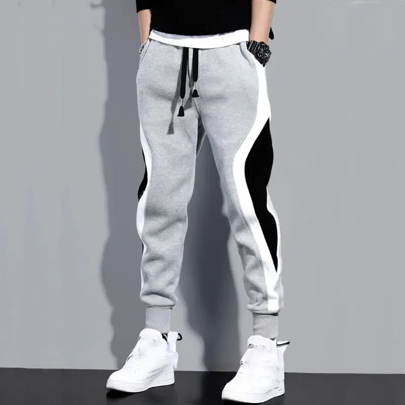 New Casual Pants Men Fitness Sportswear Tracksuit - My Store