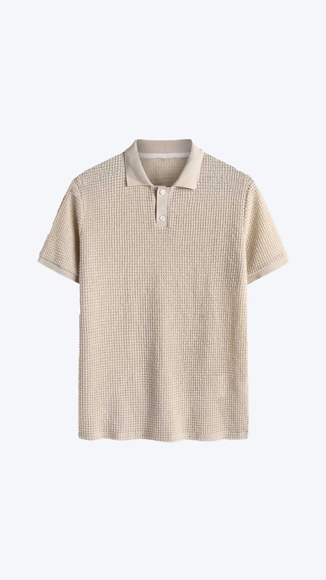 Knitted Short Sleeves Polo - My Store