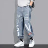 Korean Hip Hop Men's Jeans - My Store