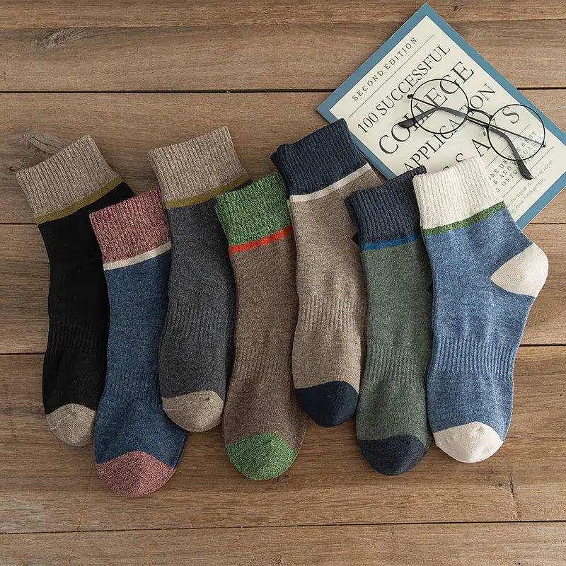 Harajuku Winter Terry Cotton Socks - My Store