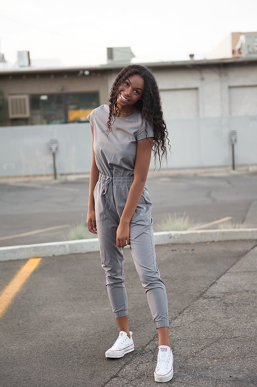 DT UNITY Jumpsuit in Cement - My Store