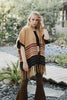 Western Luxe Fringed Ruana - My Store