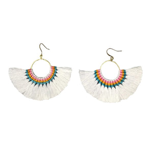 Tassel Fan Earrings - My Store