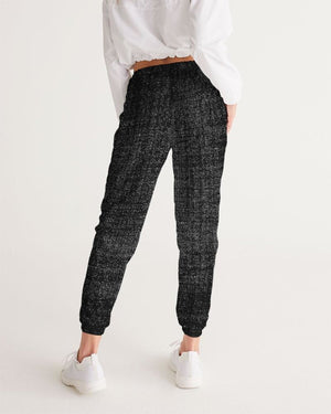 Womens Track Pants - Black & Gray Distressed Sports Pants - My Store