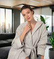 Women's Hooded Turkish Cotton Terry Cloth Robe - My Store