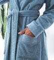 Women's Hooded Turkish Cotton Terry Cloth Robe - My Store