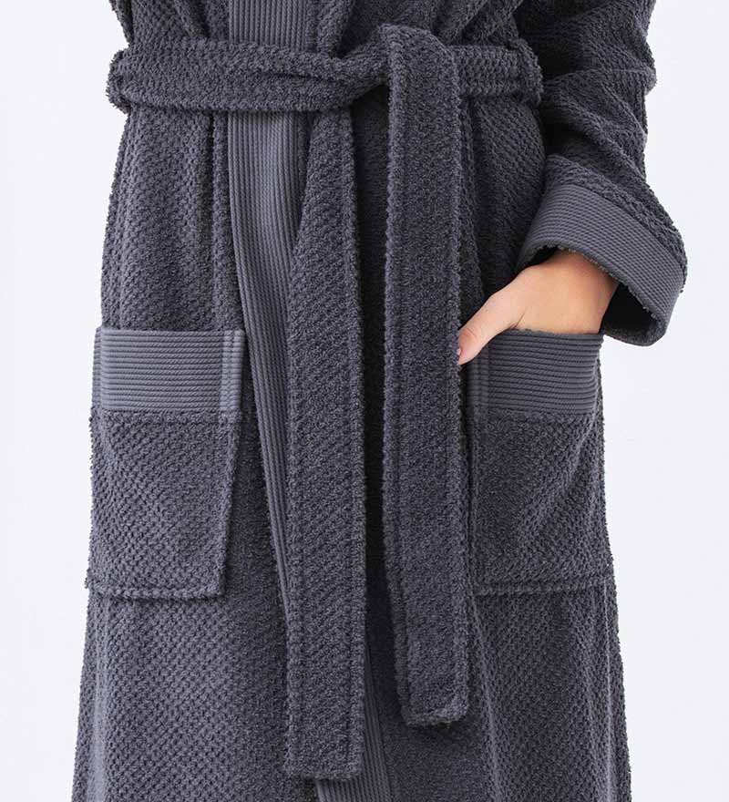 Women's Hooded Turkish Cotton Terry Cloth Robe - My Store